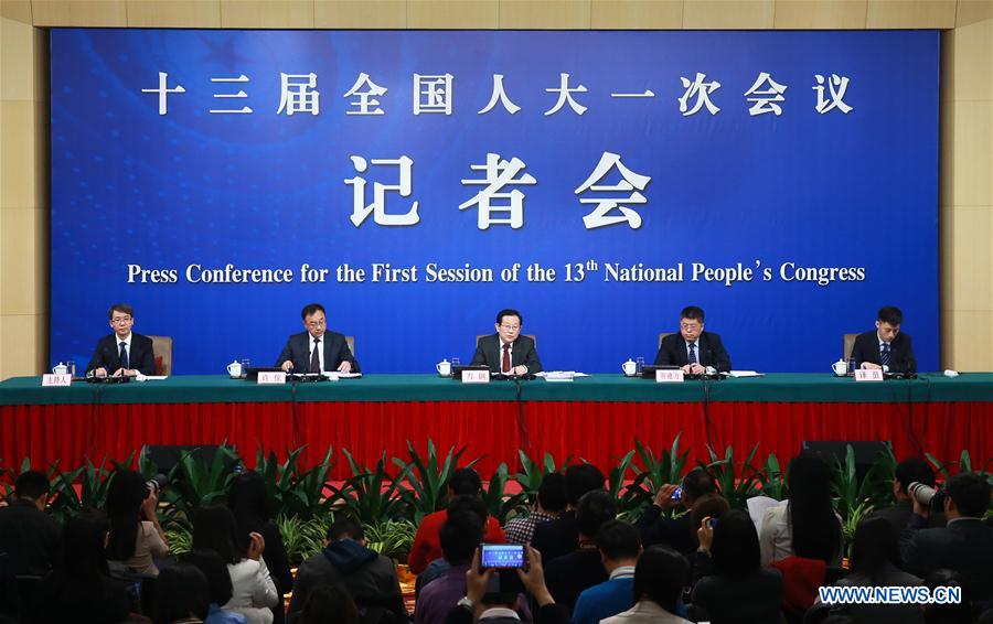 (TWO SESSIONS)CHINA-BEIJING-NPC-PRESS CONFERENCE-INNOVATIVE COUNTRY (CN)