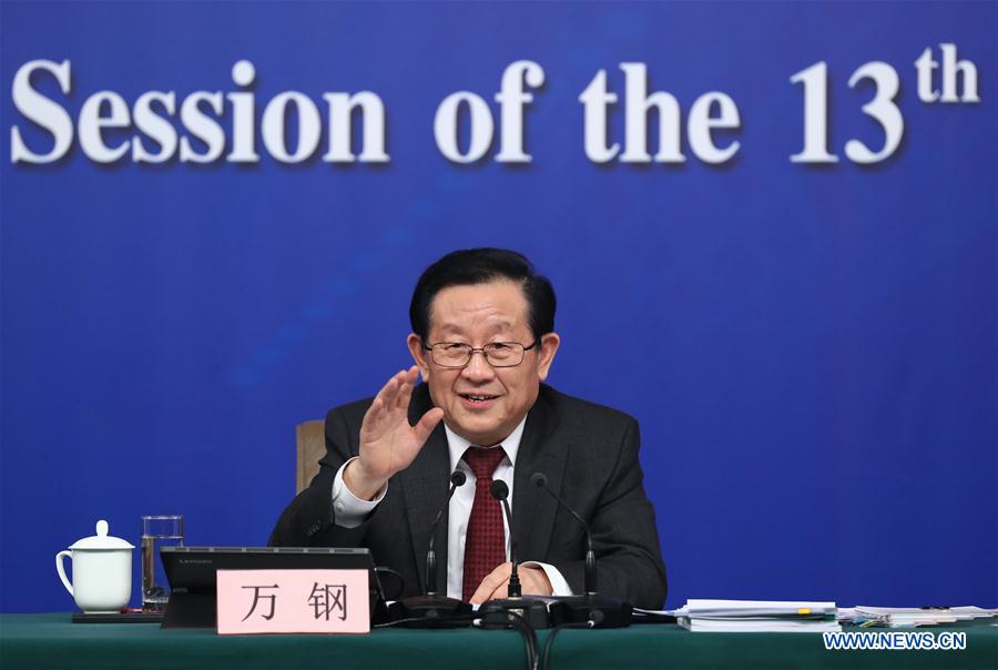 (TWO SESSIONS)CHINA-BEIJING-NPC-PRESS CONFERENCE-INNOVATIVE COUNTRY (CN)