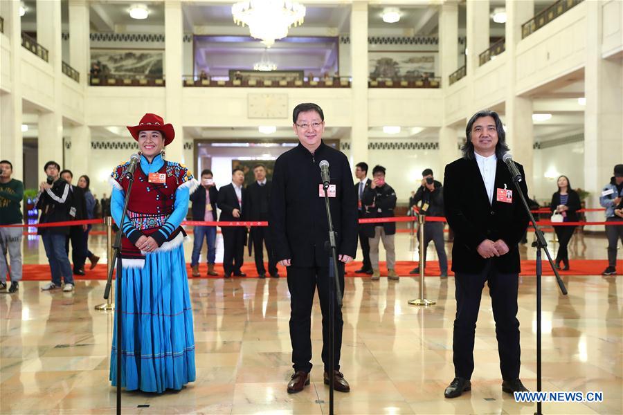 (TWO SESSIONS)CHINA-BEIJING-CPPCC-MEMBERS-INTERVIEW (CN)