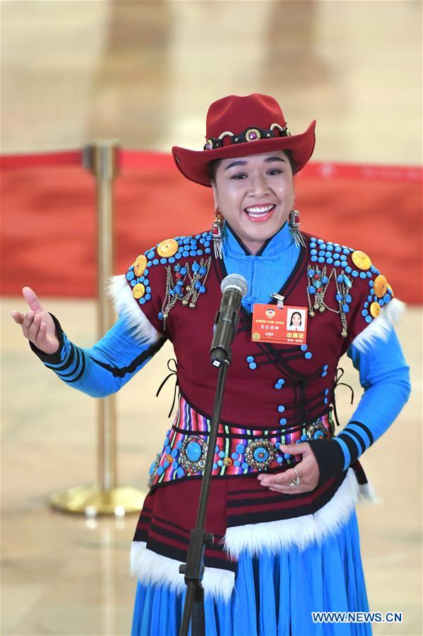 (TWO SESSIONS)CHINA-BEIJING-CPPCC-MEMBERS-INTERVIEW (CN)