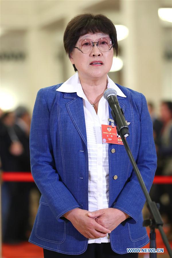 (TWO SESSIONS)CHINA-BEIJING-CPPCC-MEMBERS-INTERVIEW (CN)