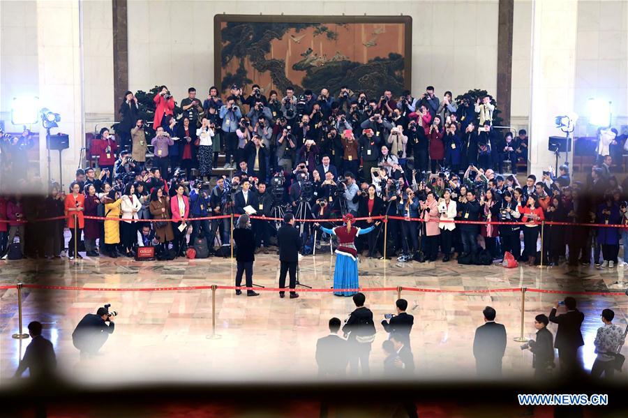 (TWO SESSIONS)CHINA-BEIJING-CPPCC-MEMBERS-INTERVIEW (CN)