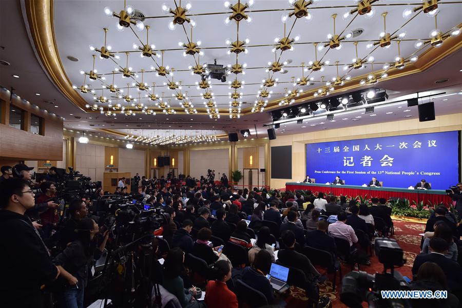 (TWO SESSIONS)CHINA-BEIJING-NPC-PRESS CONFERENCE-STATE-OWNED ENTERPRISES (CN)