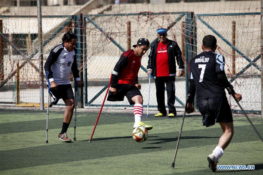 (SP)EGYPT-CAIRO-AMPUTEE SOCCER