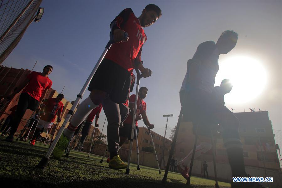 (SP)EGYPT-CAIRO-AMPUTEE SOCCER