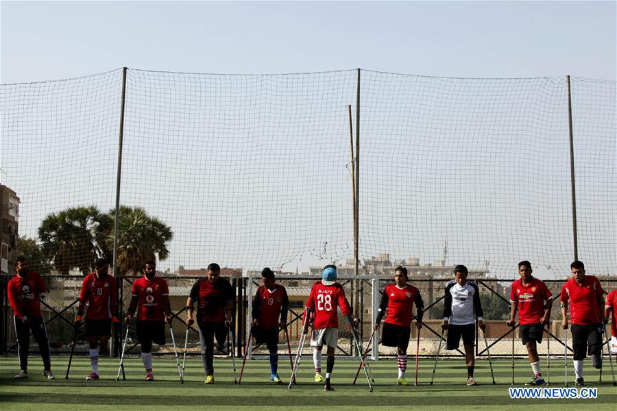 (SP)EGYPT-CAIRO-AMPUTEE SOCCER