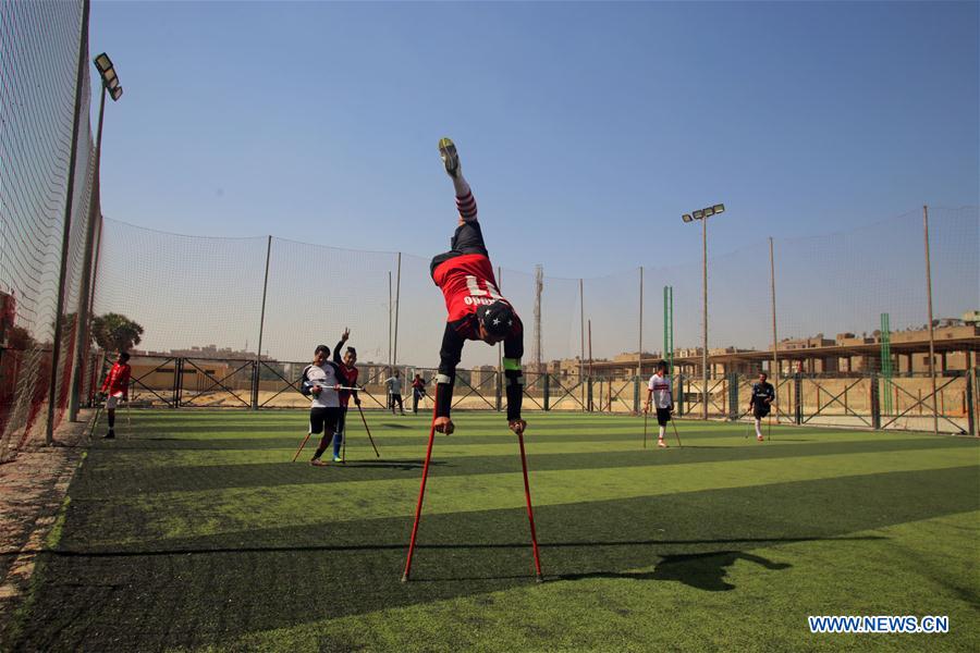 (SP)EGYPT-CAIRO-AMPUTEE SOCCER