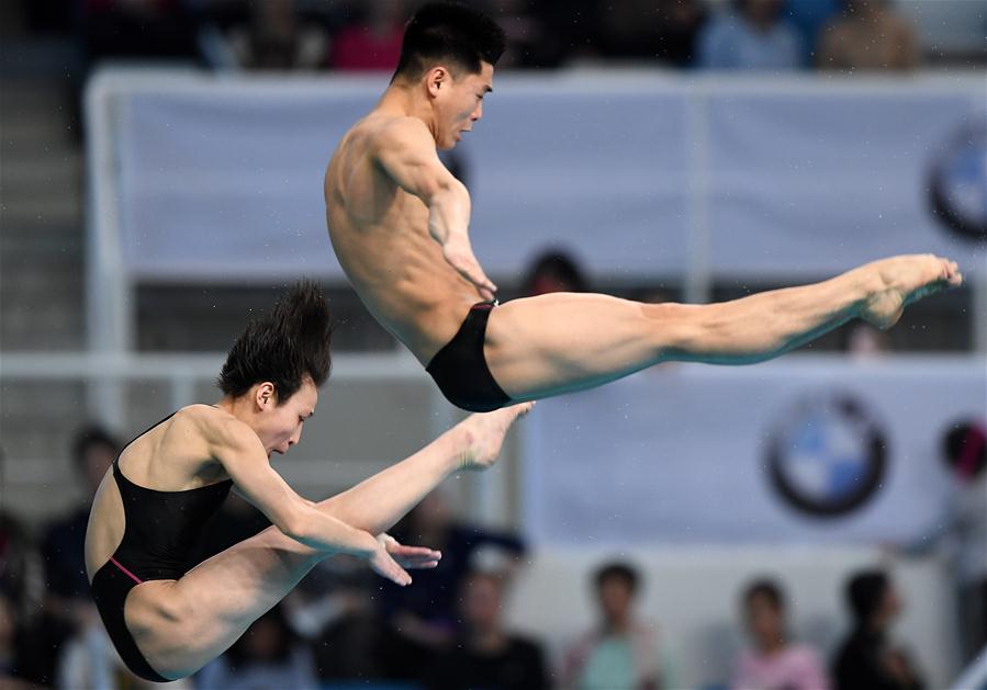 (SP)CHINA-BEIJING-DIVING-FINA DIVING WORLD SERIES (CN)