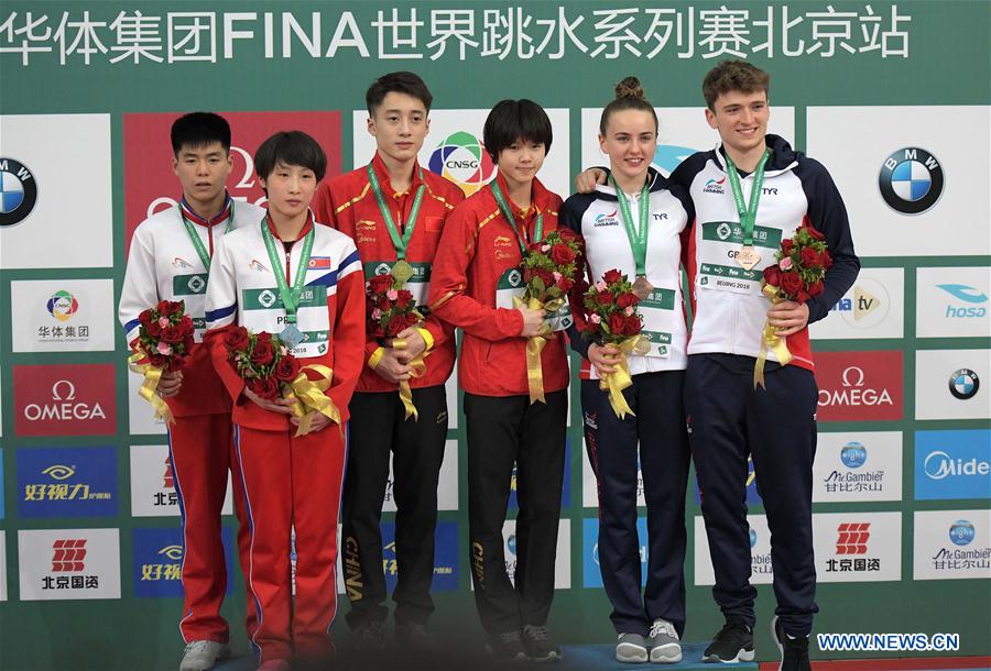 (SP)CHINA-BEIJING-DIVING-FINA DIVING WORLD SERIES (CN)