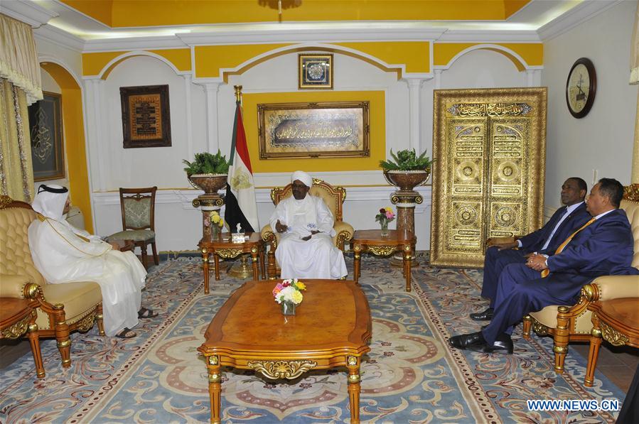 SUDAN-KHARTOUM-QATAR-MEETING