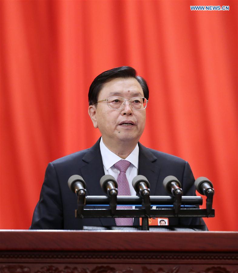 (TWO SESSIONS)CHINA-BEIJING-NPC-THIRD PLENARY MEETING-WORK REPORT (CN)