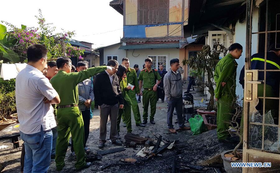 VIETNAM-DA LAT-FIRE-ACCIDENT