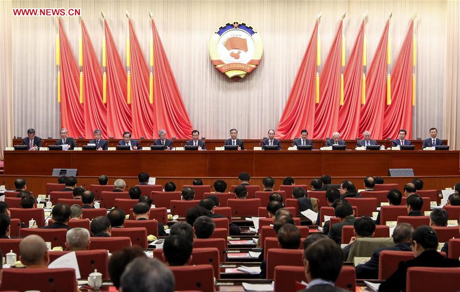 (TWO SESSIONS) CHINA-BEIJING-CPPCC-PRESIDIUM-MEETING (CN)