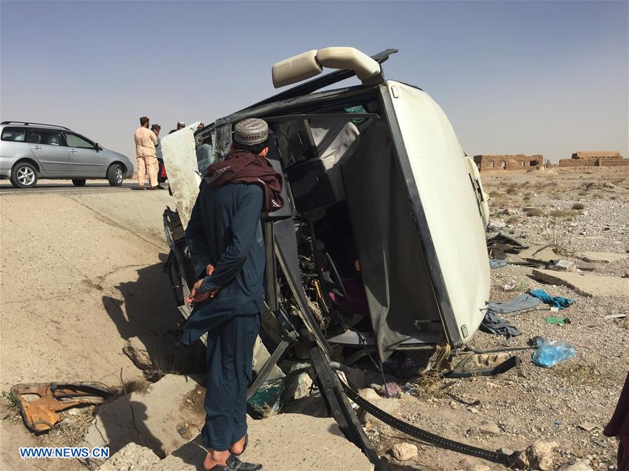 AFGHANISTAN-KANDAHAR-ROAD ACCIDENT