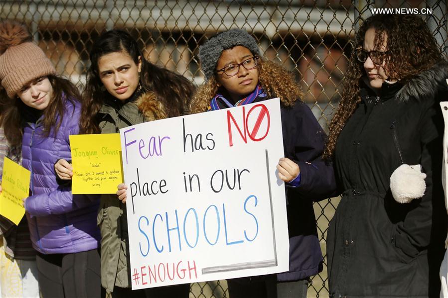 U.S.-CHICAGO-STUDENTS-NATIONAL SCHOOL WALKOUT-GUN VIOLENCE
