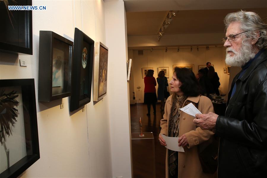 GREECE-ATHENS-ART EXHIBITION-SUPPORT-MSF
