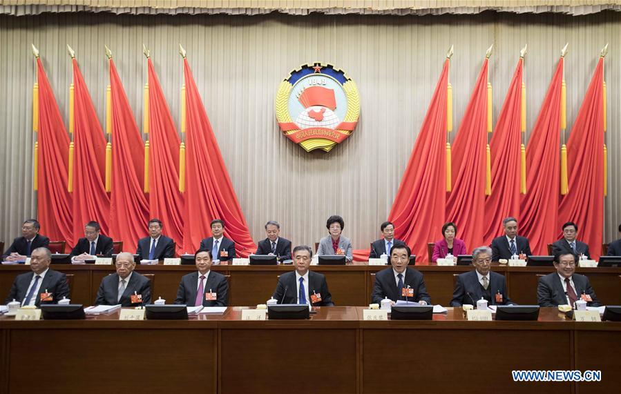 (TWO SESSIONS)CHINA-BEIJING-WANG YANG-CPPCC-STANDING COMMITTEE-MEETING (CN)