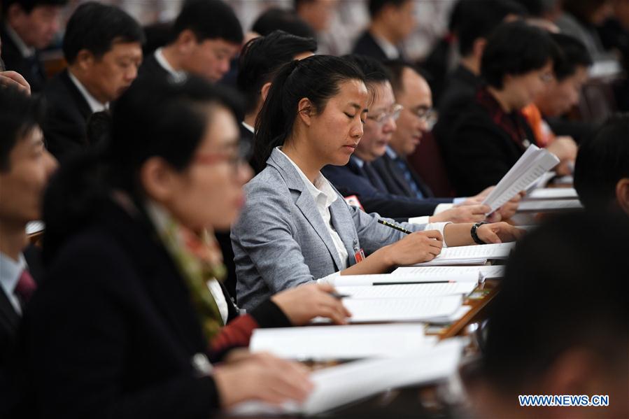 (TWO SESSIONS) CHINA-NPC-DEPUTY-CHENG JU (CN)