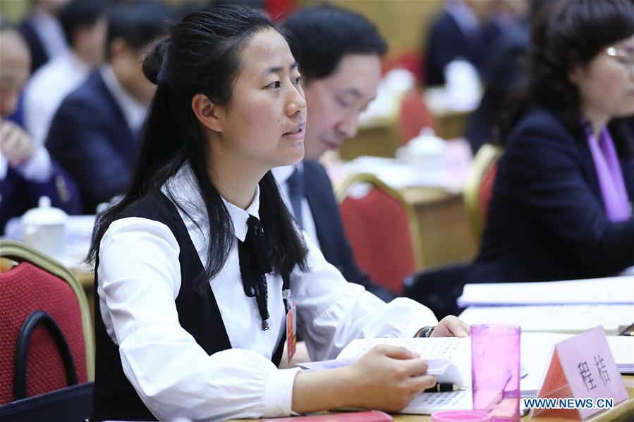 (TWO SESSIONS) CHINA-NPC-DEPUTY-CHENG JU (CN)