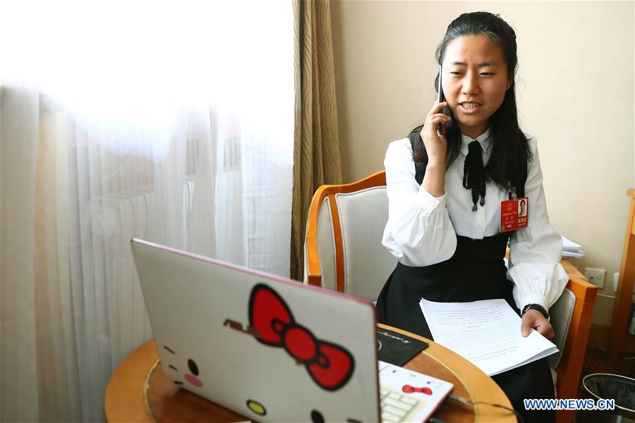 (TWO SESSIONS) CHINA-NPC-DEPUTY-CHENG JU (CN)