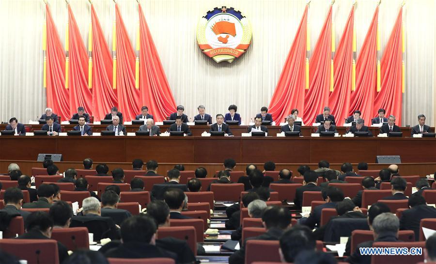 (TWO SESSIONS)CHINA-BEIJING-WANG YANG-CPPCC-STANDING COMMITTEE-MEETING (CN)
