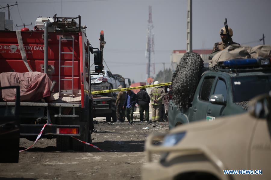 AFGHANISTAN-KABUL-SUICIDE BOMBING