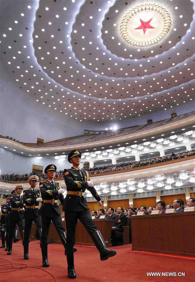 (TWO SESSIONS)CHINA-BEIJING-NPC-OATH-TAKING CEREMONY (CN)