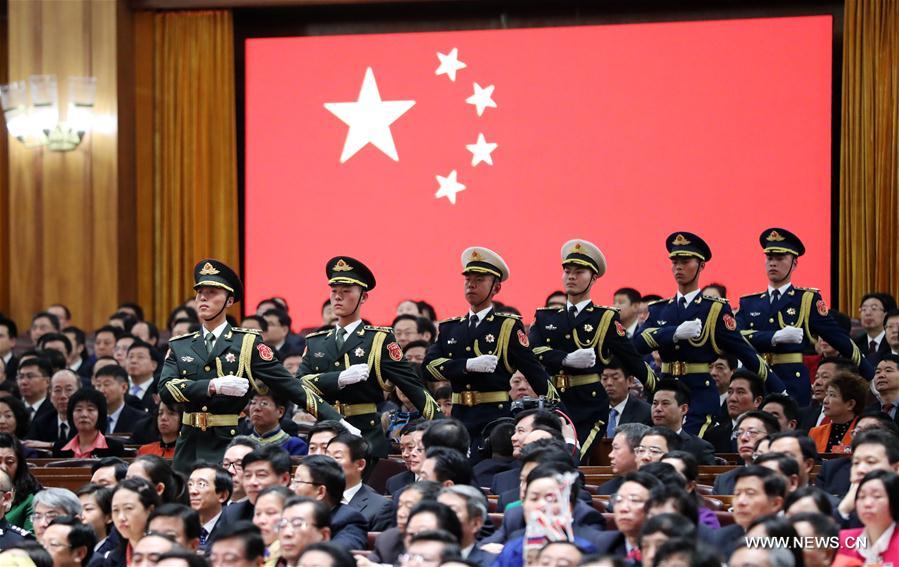 (TWO SESSIONS)CHINA-BEIJING-NPC-OATH-TAKING CEREMONY (CN)