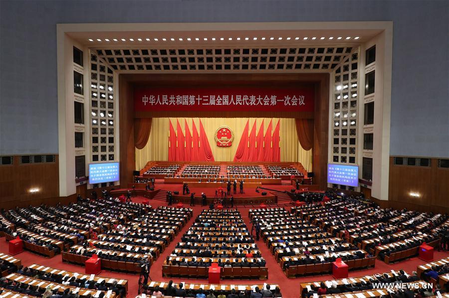 (TWO SESSIONS)CHINA-BEIJING-NPC-FIFTH PLENARY MEETING(CN)