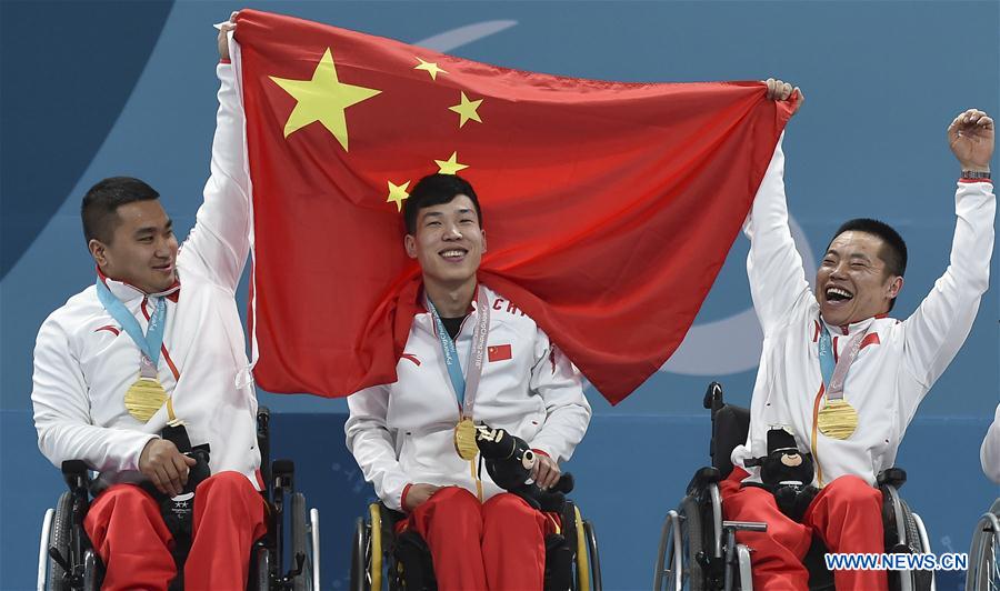 China wins firstever Winter Paralympic medal with gold in wheelchair