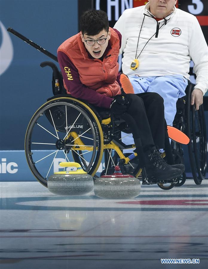 (SP)OLY-PARALYMPIC-SOUTH KOREA-GANGNEUNG-WHEELCHAIR CURLING-CHINA-GOLD MEDAL