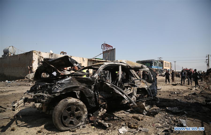 AFGHANISTAN-KABUL-SUICIDE BOMBING