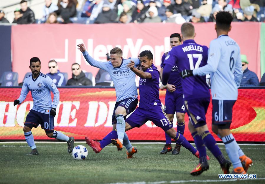 (SP)U.S.-NEW YORK-SOCCER-MLS-NYC VS ORLANDO