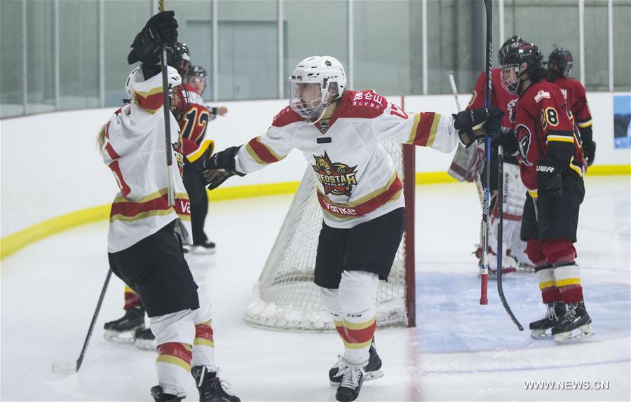 (SP)CANADA-TORONTO-CWHL-PLAYOFFS-CHINESE KUNLUN RED STAR