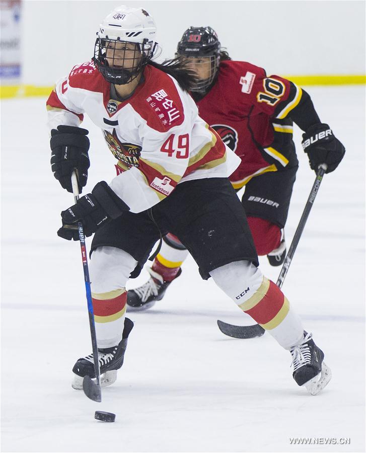 (SP)CANADA-TORONTO-CWHL-PLAYOFFS-CHINESE KUNLUN RED STAR