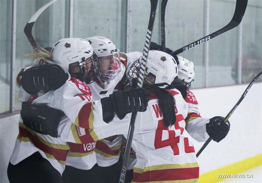 (SP)CANADA-TORONTO-CWHL-PLAYOFFS-CHINESE KUNLUN RED STAR