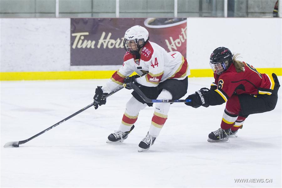 (SP)CANADA-TORONTO-CWHL-PLAYOFFS-CHINESE KUNLUN RED STAR