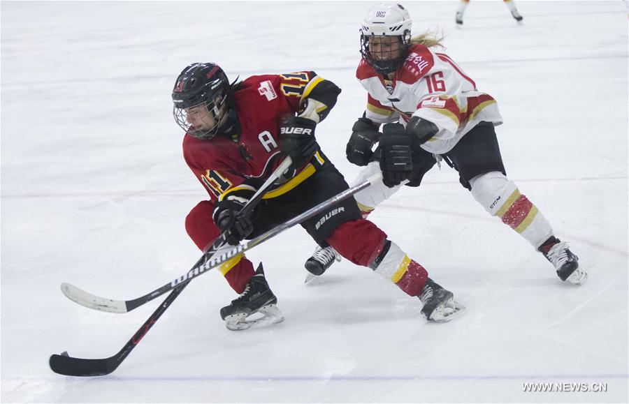 (SP)CANADA-TORONTO-CWHL-PLAYOFFS-CHINESE KUNLUN RED STAR