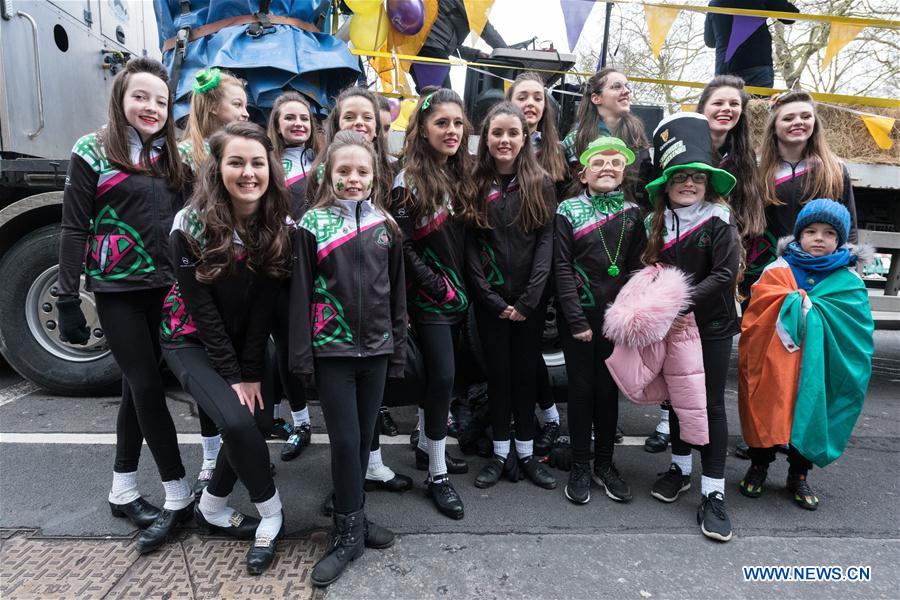 BRITAIN-LONDON-ST. PATRICK'S DAY PARADE