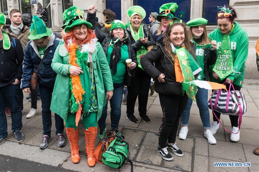 BRITAIN-LONDON-ST. PATRICK'S DAY PARADE