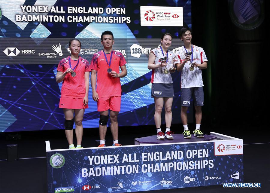 Japan wins mixed doubles final All England Open - Xinhua | English.news.cn