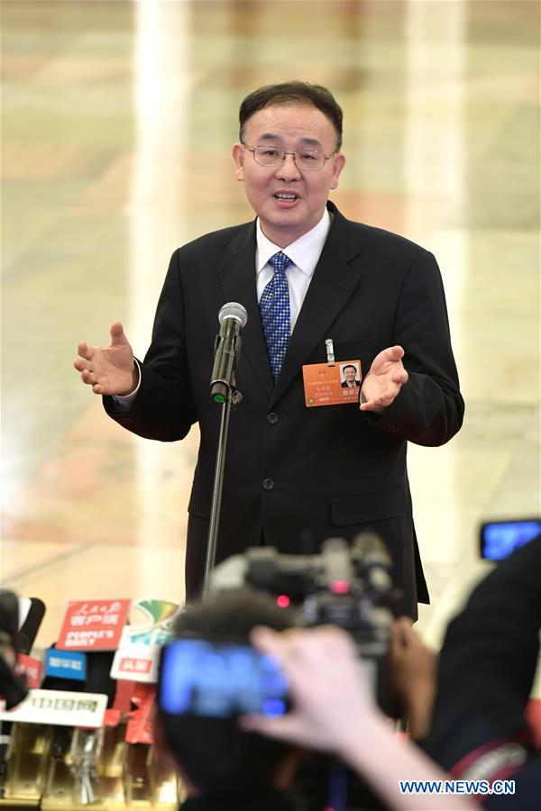 (TWO SESSIONS)CHINA-BEIJING-NPC-MINISTERS-INTERVIEW (CN)