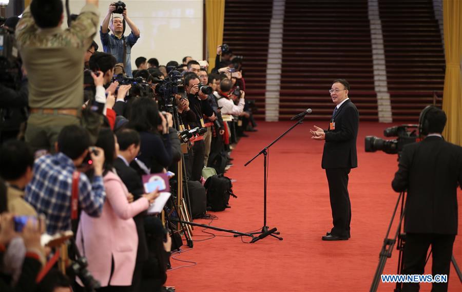 (TWO SESSIONS)CHINA-BEIJING-NPC-MINISTERS-INTERVIEW (CN)