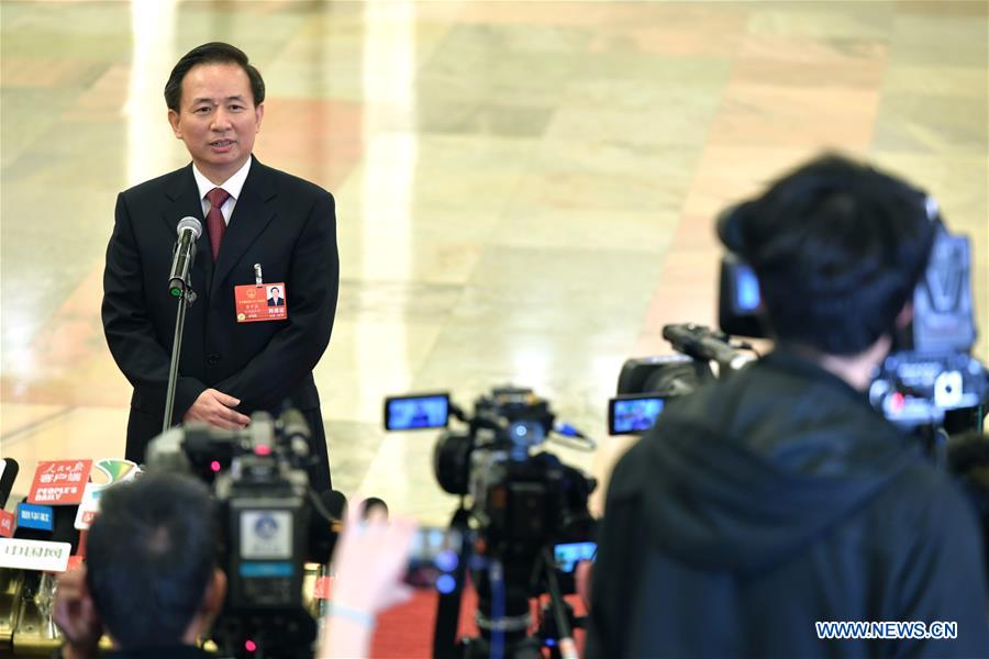 (TWO SESSIONS)CHINA-BEIJING-NPC-MINISTERS-INTERVIEW (CN)