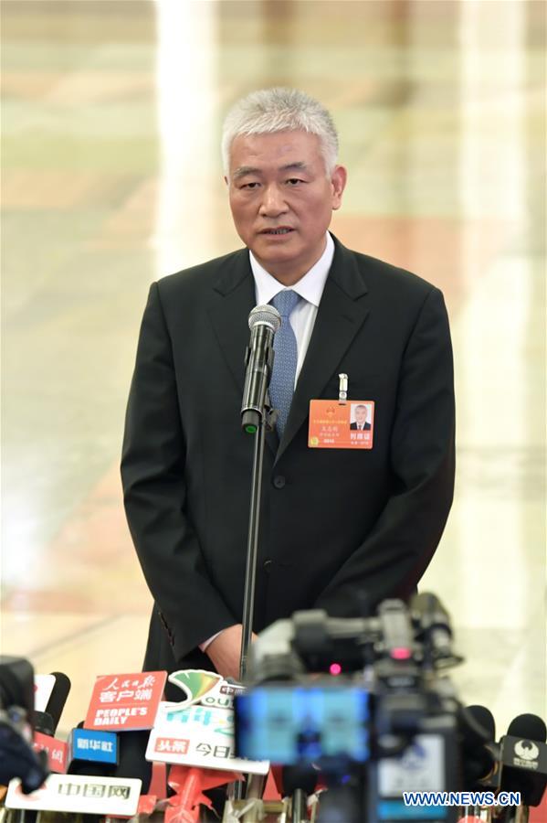 (TWO SESSIONS)CHINA-BEIJING-NPC-MINISTERS-INTERVIEW (CN)