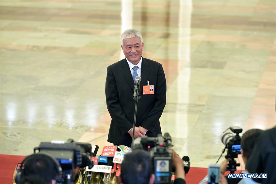 (TWO SESSIONS)CHINA-BEIJING-NPC-MINISTERS-INTERVIEW (CN)