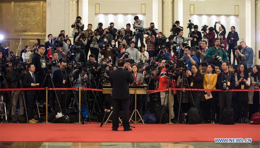 (TWO SESSIONS)CHINA-BEIJING-NPC-MINISTERS-INTERVIEW (CN)