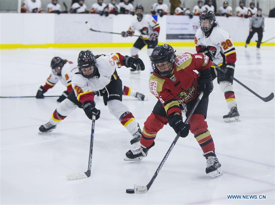 (SP)CANADA-TORONTO-CWHL-PLAYOFFS-CHINESE KUNLUN RED STAR