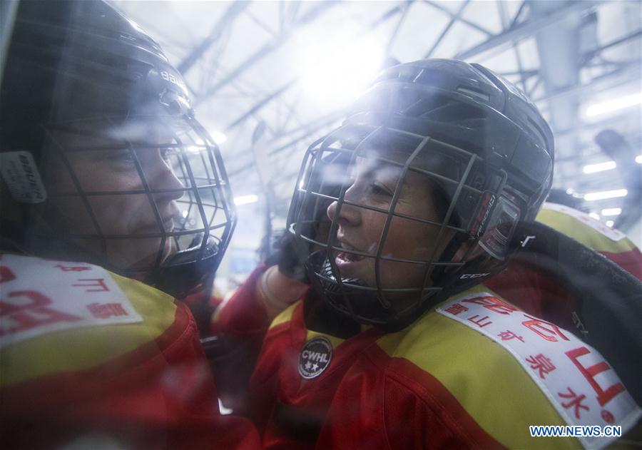 (SP)CANADA-TORONTO-CWHL-PLAYOFFS-CHINESE KUNLUN RED STAR