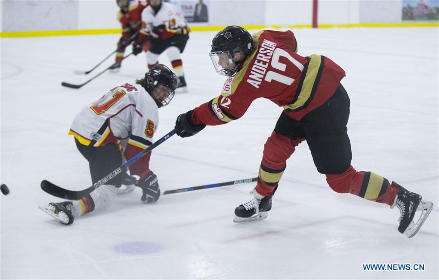 (SP)CANADA-TORONTO-CWHL-PLAYOFFS-CHINESE KUNLUN RED STAR